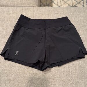 On Running Women's Black Athletic Shorts